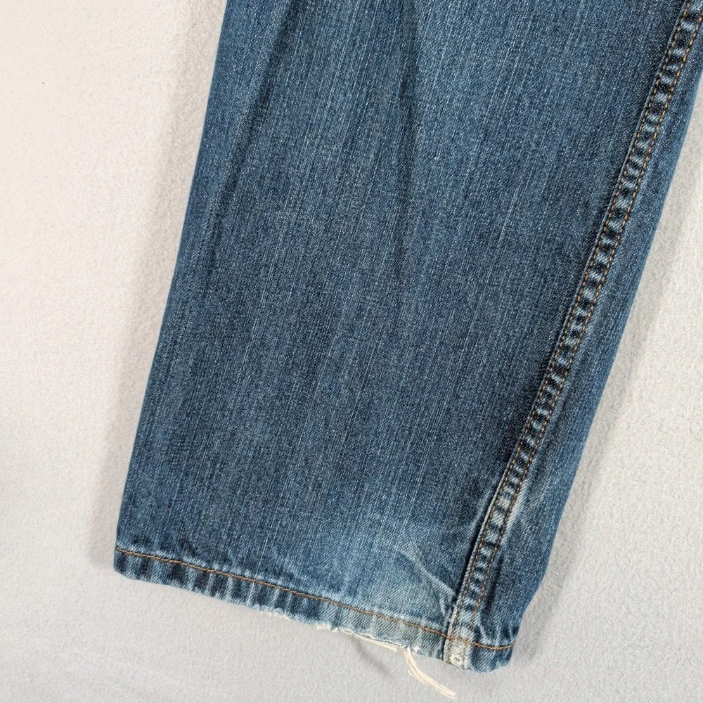 Levi's 514 Jeans Men 36x30 Blue Straight Leg Denim Pants Casual Classic